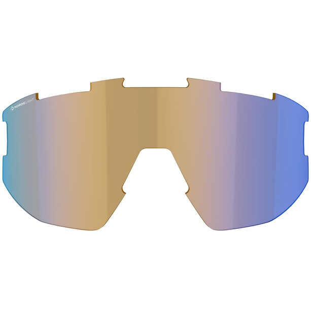 Bliz Matrix Ersatzgläser für schmale Brillen beige/blau