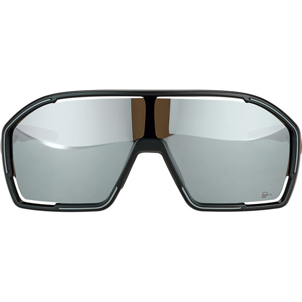 Alpina Bonfire Q-Lite Glasses black matt/silver mirror