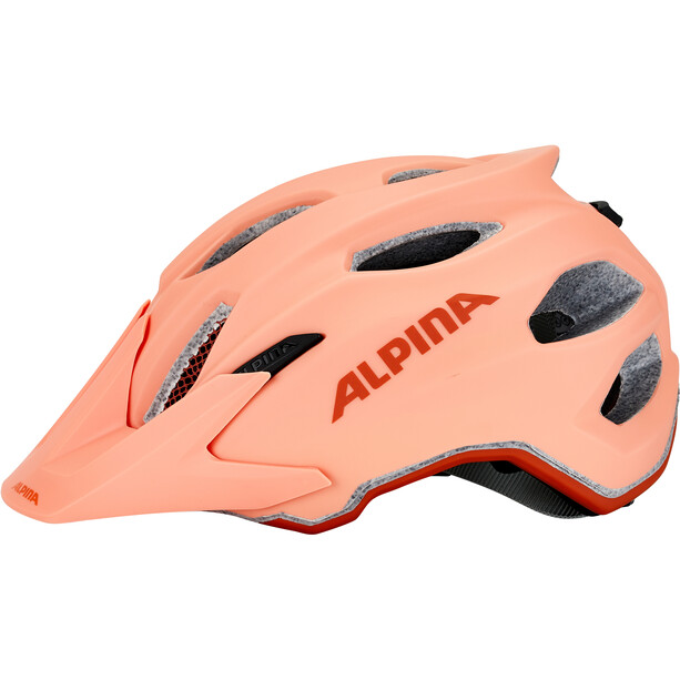 Alpina Carapax Helmet Youth peach matt