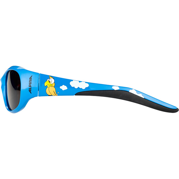 Alpina Flexxy Glasses Kids blue pirat gloss/black mirror