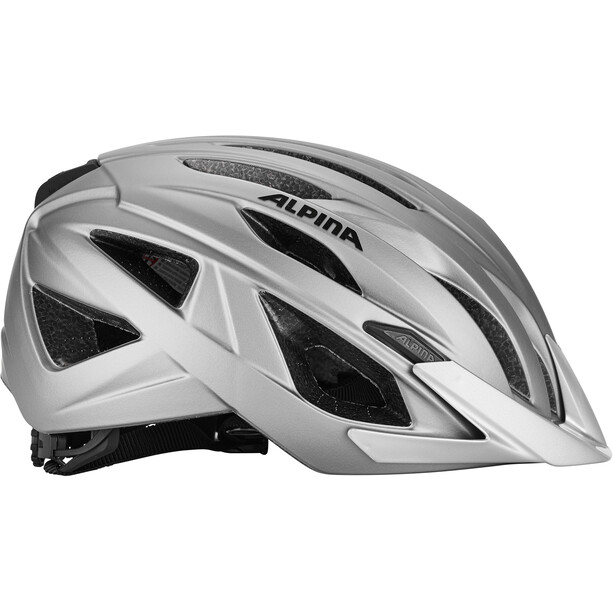 Alpina Haga LED Helm silber
