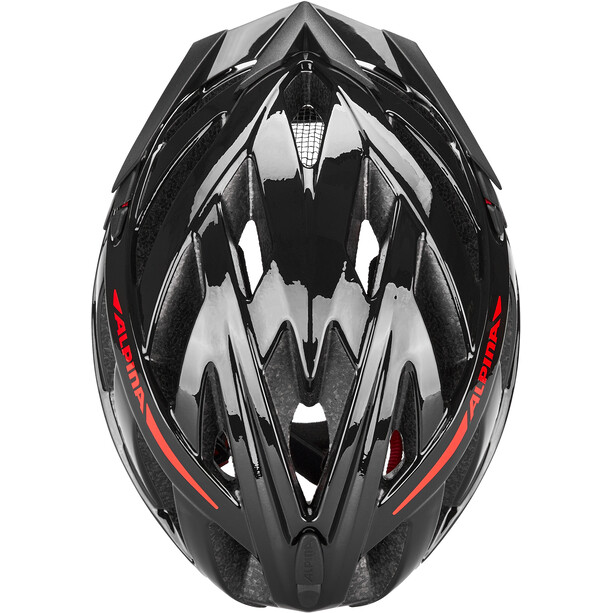 Alpina Panoma 2.0 Helm schwarz/rot