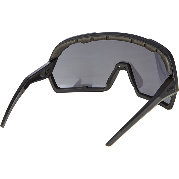 Alpina Rocket Bold Glasses all black matt/black mirror