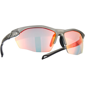 Alpina Twist Five HR QVM+ Glasses cool grey matt/rainbow mirror