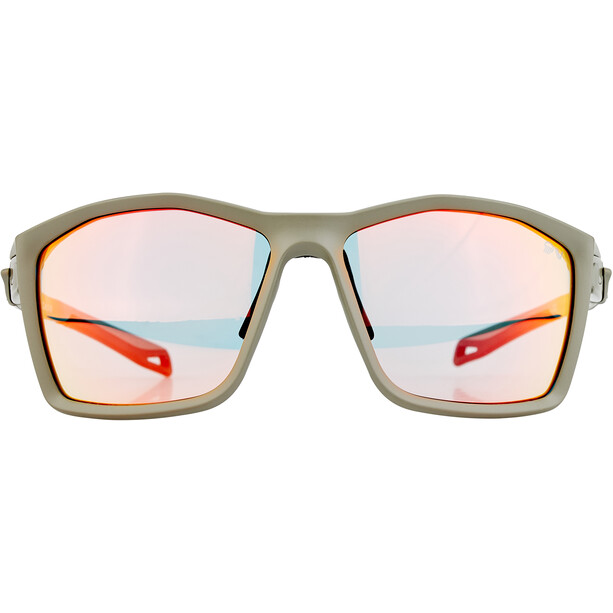 Alpina Twist Five QVM+ Glasses moon/grey matt/rainbow mirror