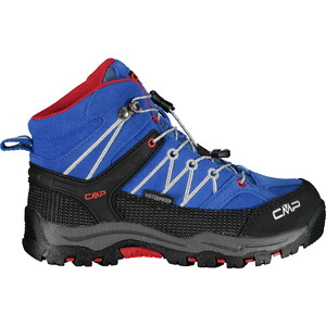 CMP Campagnolo Rigel WP Chaussures de trekking mi-hautes Enfant, bleu/noir bleu/noir