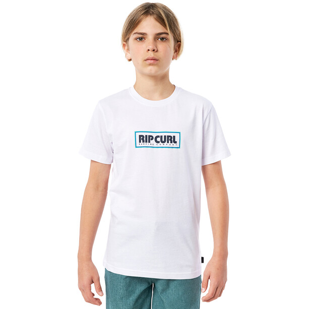 Rip Curl Big Mumma Icon T-shirt manches courtes Garçon, blanc