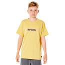Rip Curl Big Mumma Icon T-shirt manches courtes Garçon, jaune