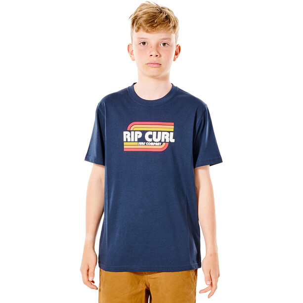 Rip Curl Surf Revival Yeh Mumma SS Shirt Boys, azul