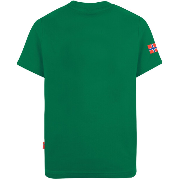 TROLLKIDS Pointillism T-shirt Børn, grøn