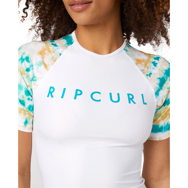Rip Curl Summer Breeze Chemise relaxe SS Femme, blanc/Multicolore