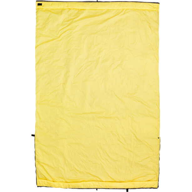 Cocoon Hammock Top Quilt 210x140cm, grijs/geel