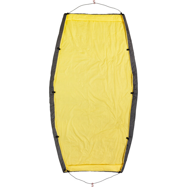 Cocoon Drap sous-couette de hamac 205x122/88cm, jaune/gris