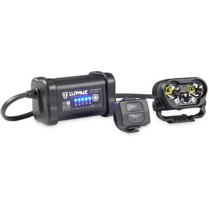 Lupine Blika R 7 Helmlampe 6,9 Ah SmartCore mit Bluetooth Fernbedienung schwarz schwarz