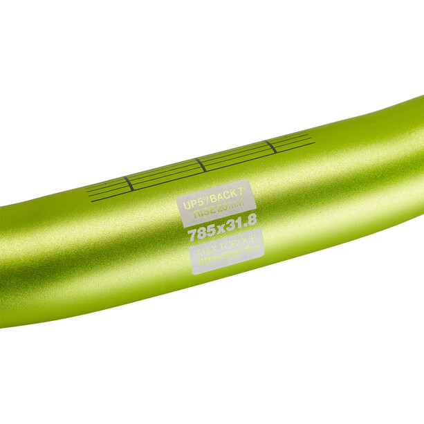 Sixpack Vertic785 Kierownica rowerowa Ø31,8mm 20mm, zielony