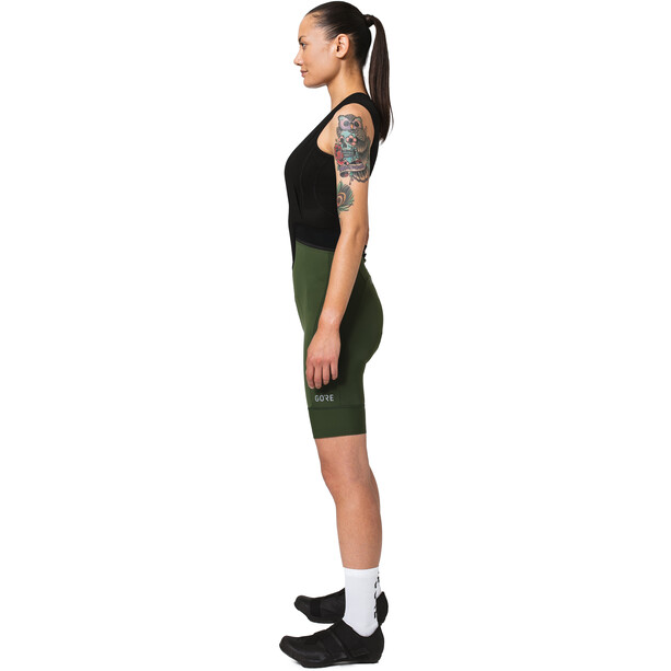 GOREWEAR Ardent Bib Shorts+ Women utility green