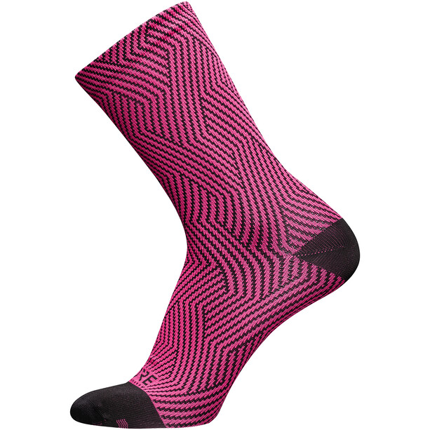 GOREWEAR C3 Mid-Cut Socken pink/schwarz