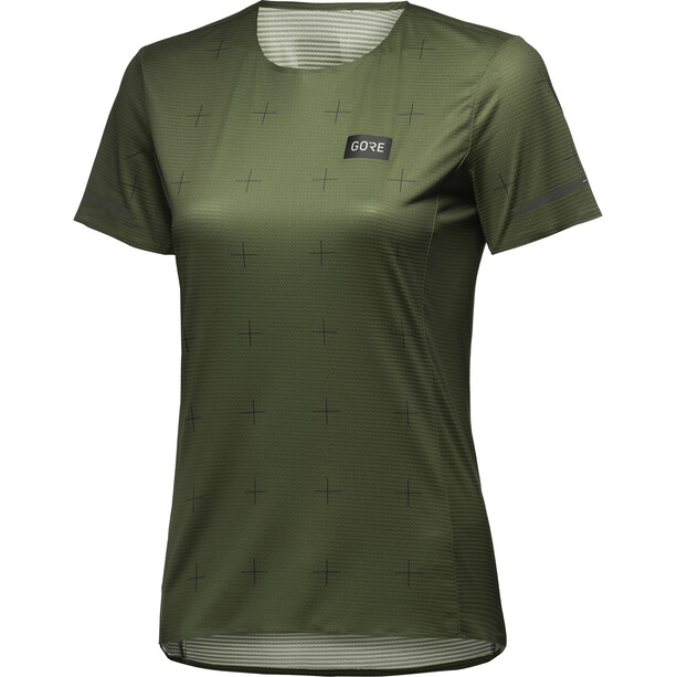 GOREWEAR Contest Daily T-shirt Femme, olive