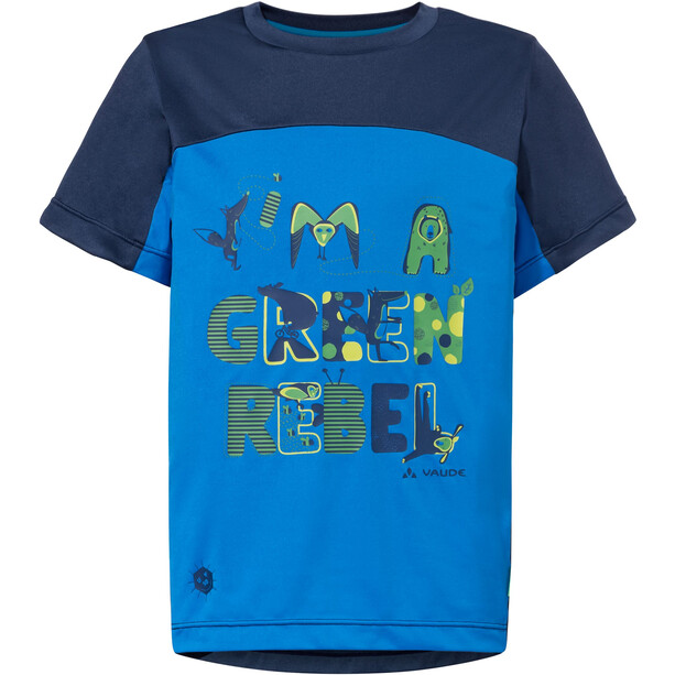 VAUDE Solaro II Kurzarm T-Shirt Kinder blau