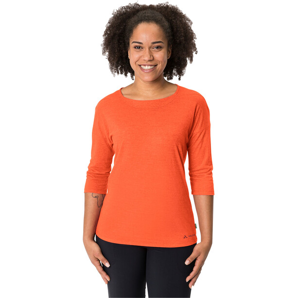 VAUDE Neyland 3/4 T-Shirt Damen orange