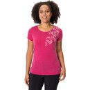 VAUDE Skomer Print II SS T-shirt Dames, roze