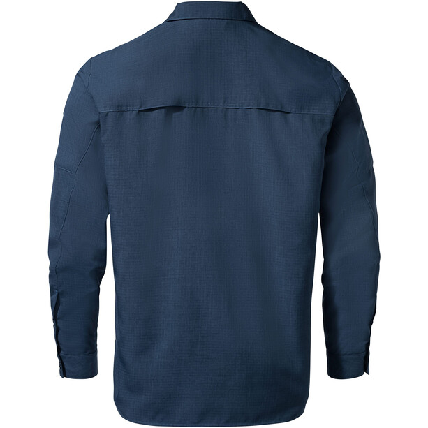 VAUDE Rosemoor II Langarm T-Shirt Herren blau