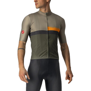 Castelli A Blocco Maillot Homme, vert/olive
