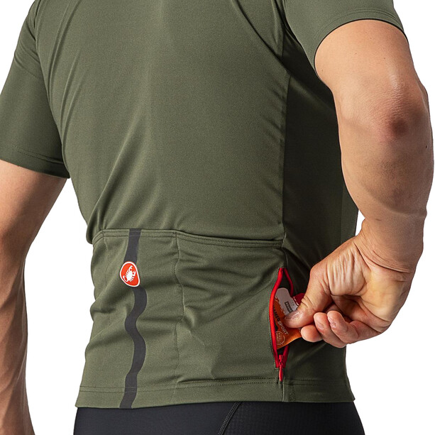 Castelli Classifica Maillot Homme, olive