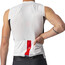 Castelli Entrata VI Camiseta sin mangas Hombre, blanco/negro
