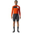 Castelli Prologo 7 Maglia jersey a maniche lunghe Uomo, arancione/nero