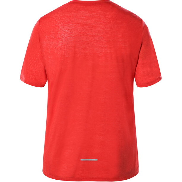 The North Face Up With The Sun Shirt met korte mouwen Dames, rood