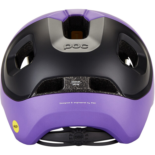 POC Axion Race MIPS Helmet sapphire purple/uranium black metallic/matt