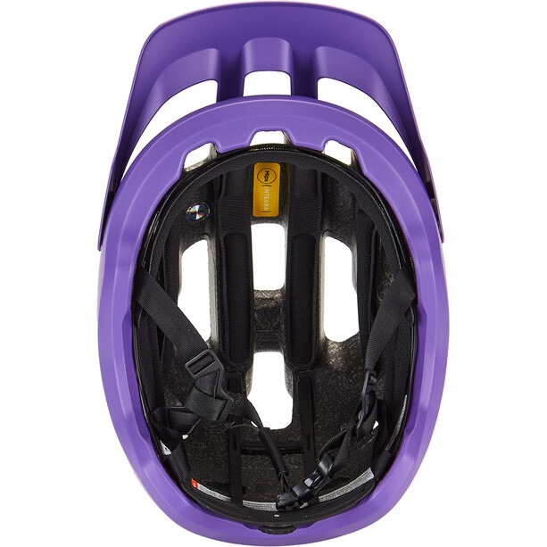 POC Axion Race MIPS Helmet sapphire purple/uranium black metallic/matt