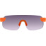 POC Elicit Sunglasses fluorescent orange translucent/violet gold mirror