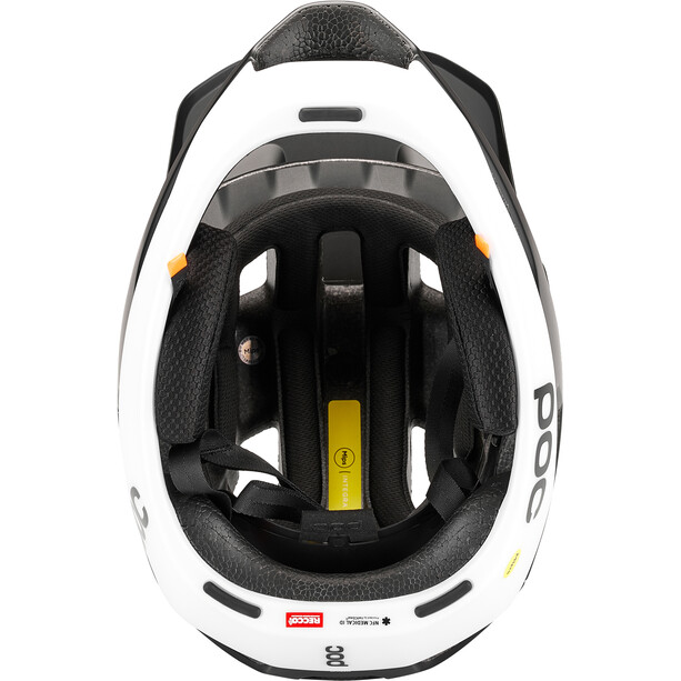 POC Otocon Race MIPS Helm, zwart/wit