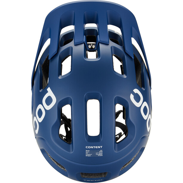 POC Tectal Helmet lead blue matt