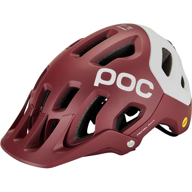 POC Tectal Race MIPS Helmet garnet red/hydrogen white matt