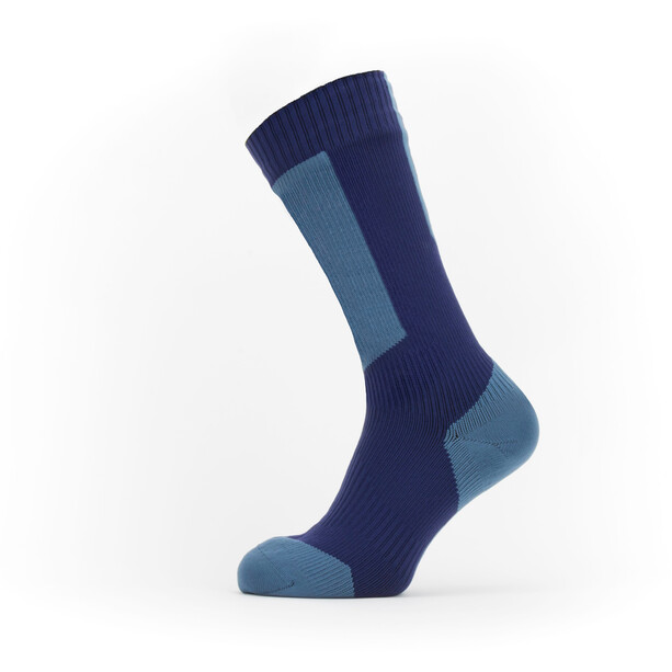 Sealskinz Waterproof Cold Weather Mittelhohe Socken mit Hydrostop blau
