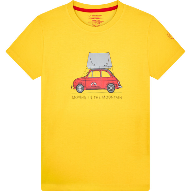 La Sportiva Cinquecento T-Shirt Kinder gelb