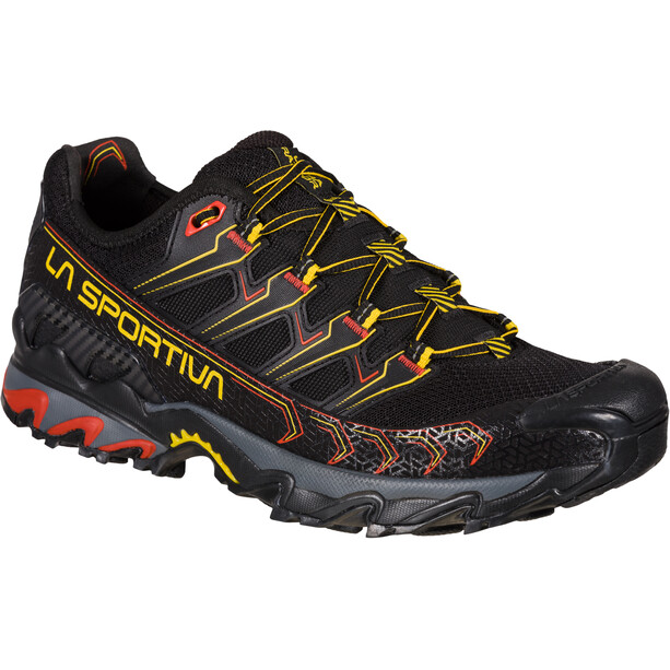 La Sportiva Ultra Raptor II Wide Running Shoes Men black/yellow