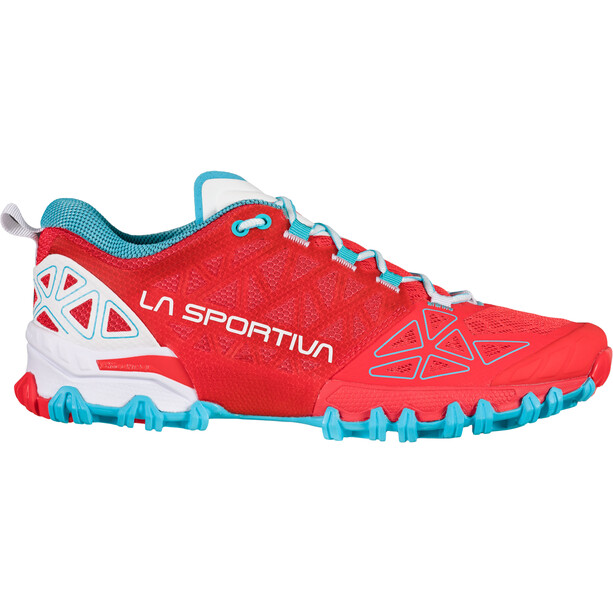 La Sportiva Bushido II Running Shoes Women hibiscus/malibu blue