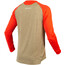 Endura SingleTrack Maillot manches longues Homme, rouge/gris