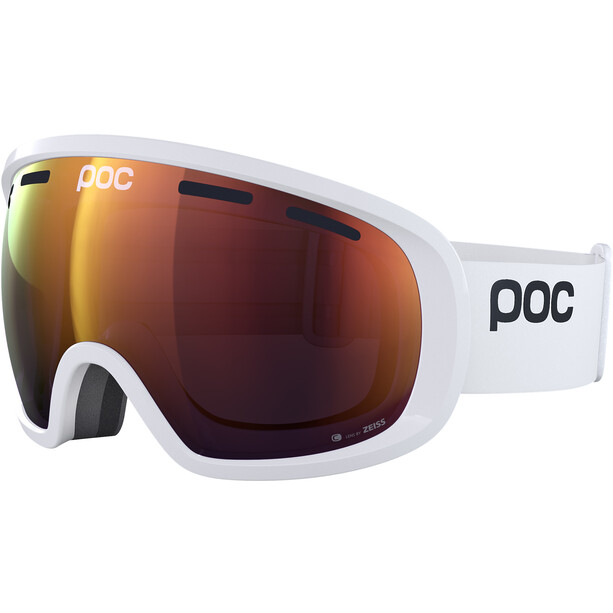 POC Fovea Clarity Goggles, wit/oranje