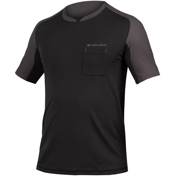 Endura GV500 Foyle Camiseta Hombre, negro