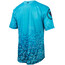 Endura SingleTrack Print LTD Kurzarmshirt Herren blau