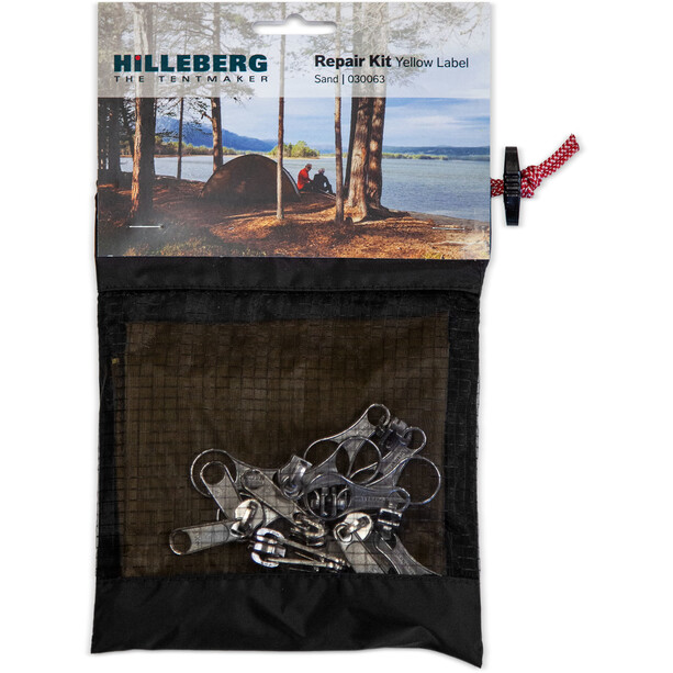Hilleberg Repair Kit Gul etikett beige