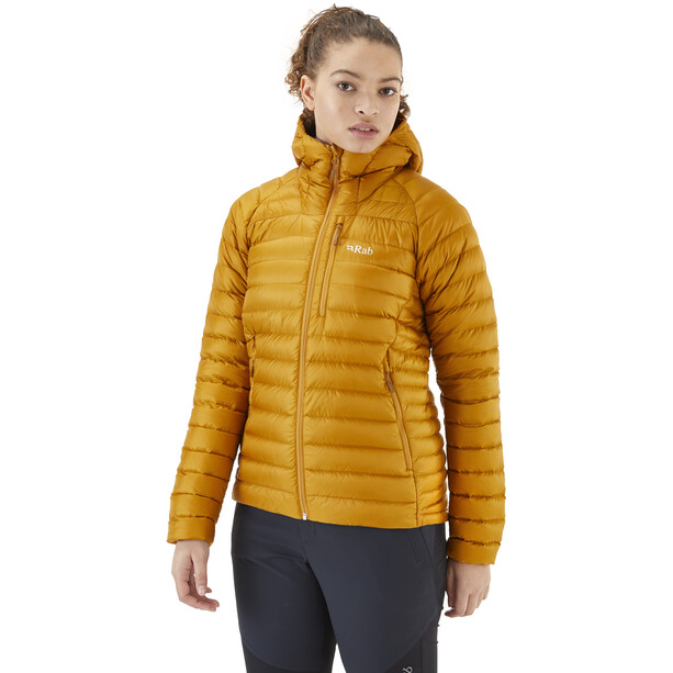 Rab Microlight Alpine Jacke Damen gelb
