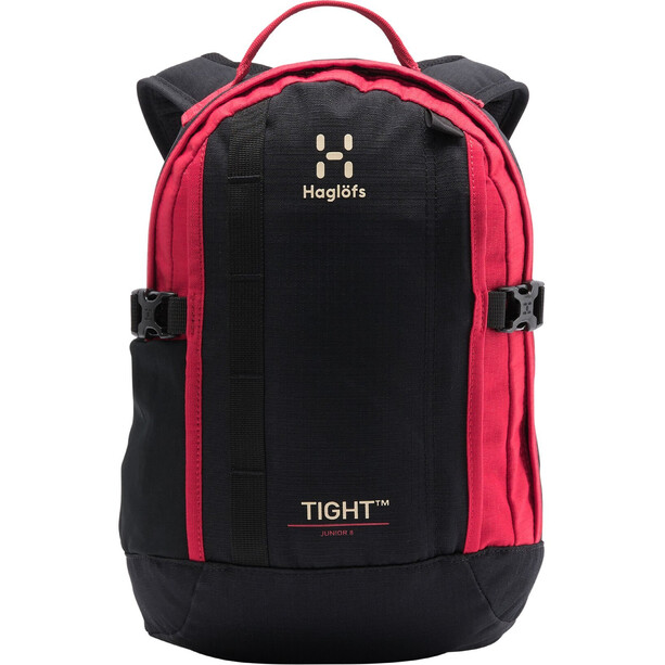 Haglöfs Tight Junior 8 Backpack Kids true black/scarlet red