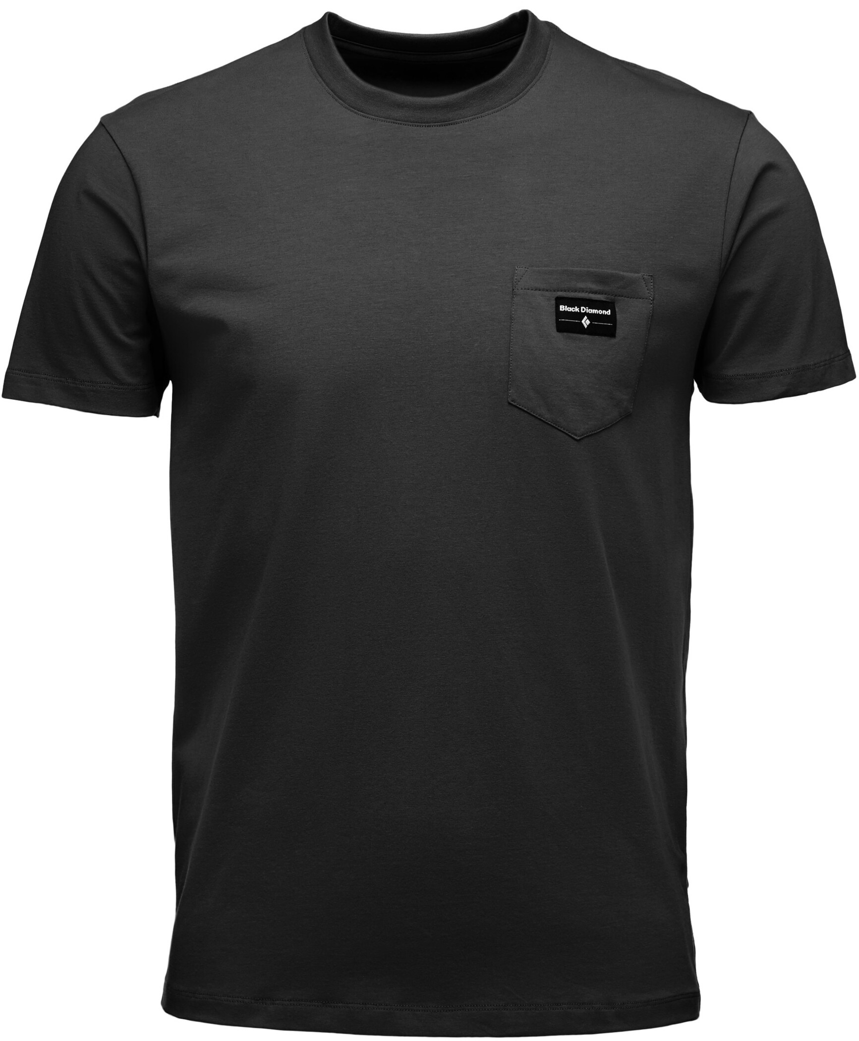 Black Diamond Pocket Label T-Shirt Herren schwarz