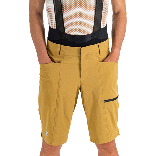 Sportful Giara Pantaloncini Uomo, giallo